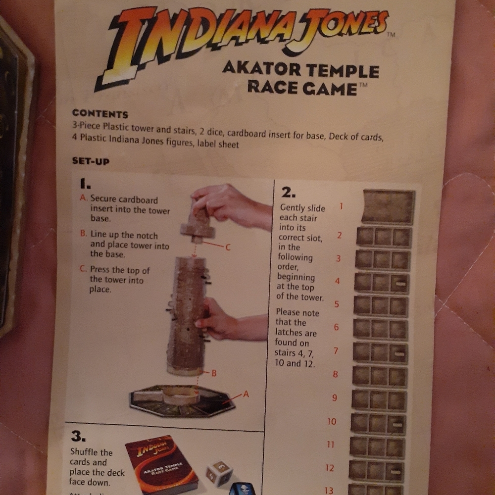 Milton Bradley Indiana Jones Game - Picture 4 of 5